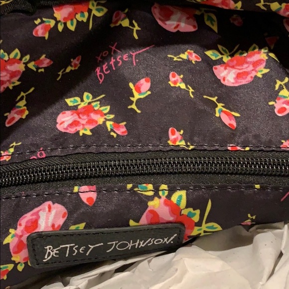 Betsey Johnson Bags New Betsey Johnson Nylon Neon Paw Backpack
